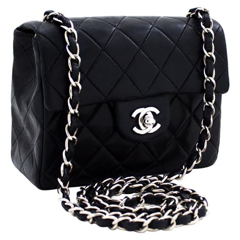 chanel mini silver|chanel mini crossbody.